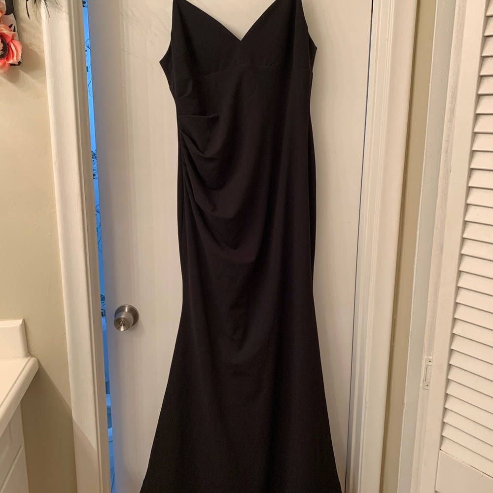 Full length Calvin Klein gown